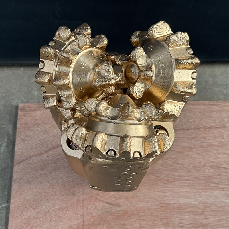 6 3/4-дюймовая стальная трехконусная буровая коронка с подшипником скольжения для быстрого бурения